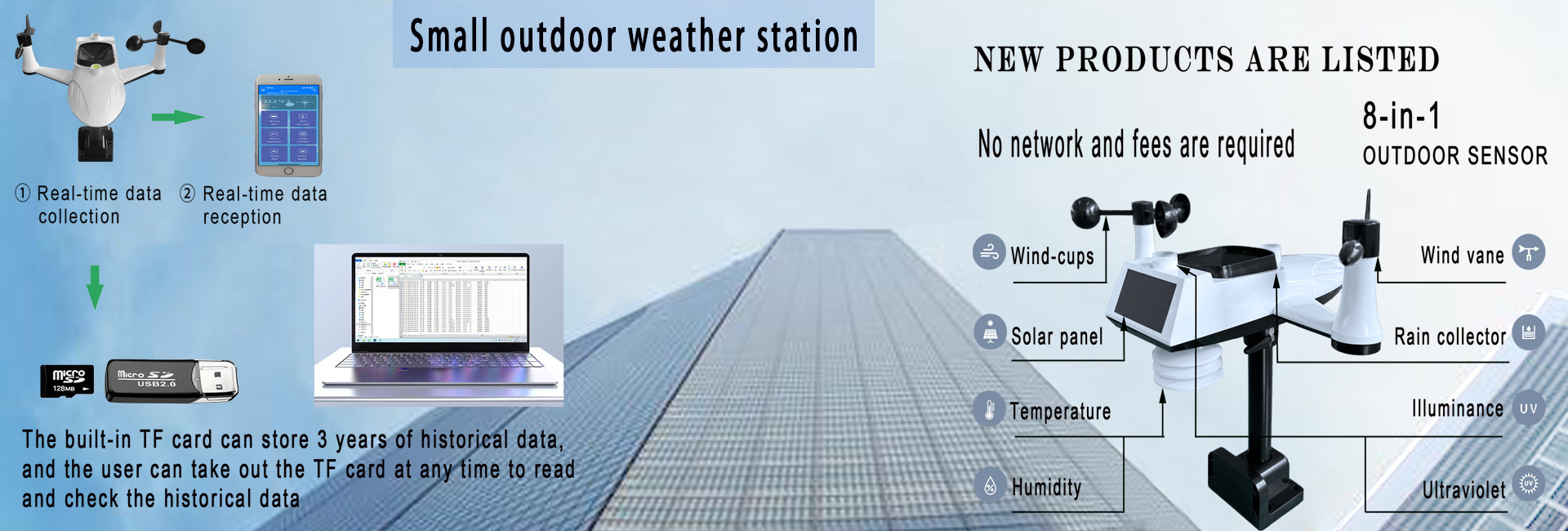 품질 무선 기상 관측소 공장